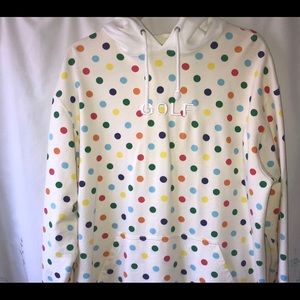 Rare Golf polka dot hoodie